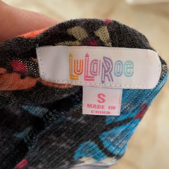 Lularoe Floral Sarah Long Cardigan S - Picture 2 of 2